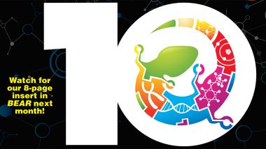Celebrating 10 Years Logo